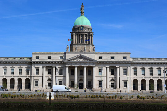 The Custom House is a neoclassical 18th century building in Dublin, Ireland which houses the Department of Housing, Local Government and Heritage. 