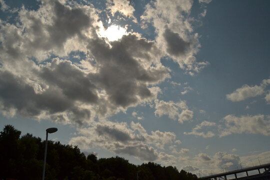 time lapse clouds