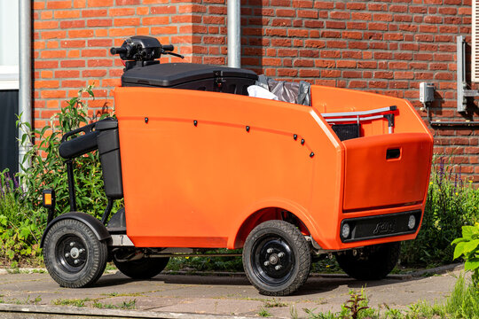 Uitgeest, Netherlands - May 29, 2026: Stint Pickup electric utility vehicle