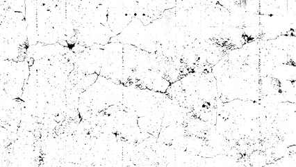 Fototapeta premium Black and white grunge texture background with an array of cracks and distressed details for versatile design projects.