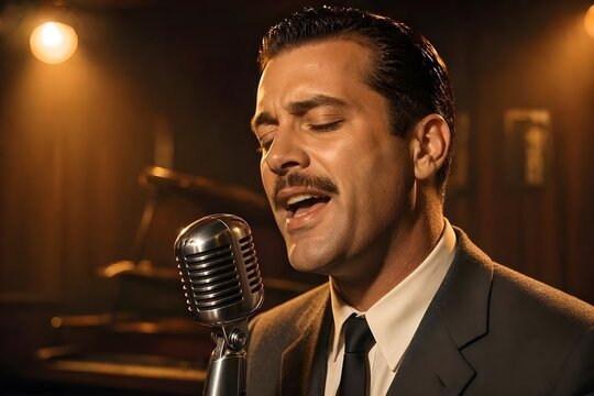 cantante anni 50 vintage
