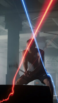 Premium Overlays Lightnings 8 VERTICAL &ndash; Realistic Lightning Strike Effects, Electric Storm Overlays and High Voltage Energy Visuals for Video Editing and Motion Graphics