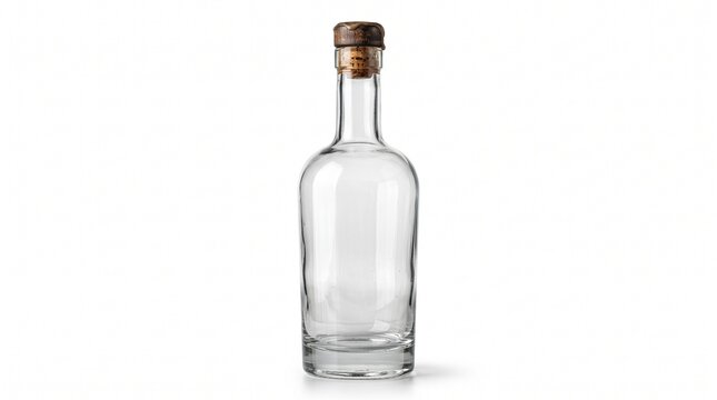 Vintage glass arrack bottle