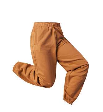 Sport trousers,joggers isolated on white.Fashion clothes, pants.