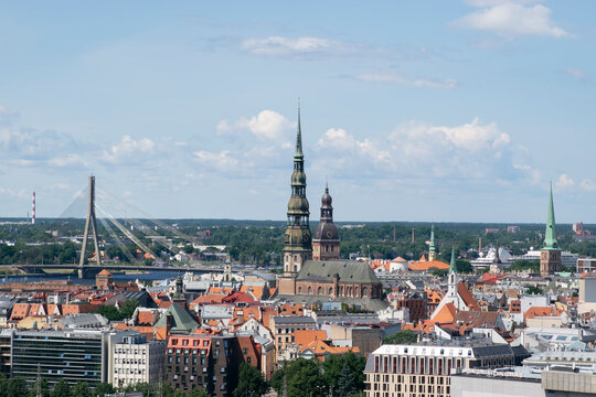 panorama of riga