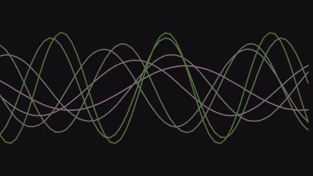 Generic Waveforms Revealing Abstract Signal Motion in Dark Studio
