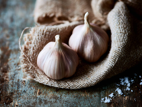 raw garlic