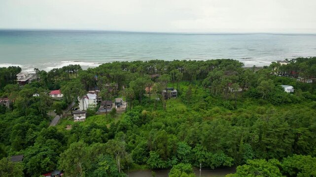 view of the sea from the sea