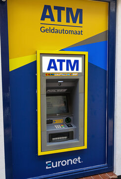 ATM Cash Machine on Euronet Cashpoint in Alkmaar, Netherlands