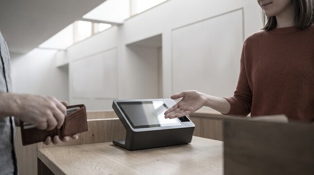 Ticket clerk explains an unfamiliar fare payment requirement