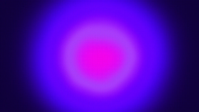 Blue magenta halftone circle gradient glow abstract background texture radial dot pattern design digital modern wallpaper backdrop