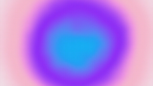 Purple blue halftone circle gradient glow abstract background texture radial dot pattern design digital modern wallpaper backdrop