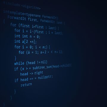 Code snippet shows algorithm for subtree sum calculation in C++
