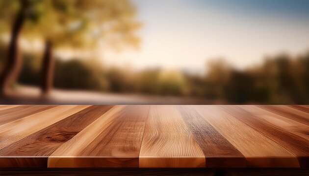 Smooth Wood Table Background
