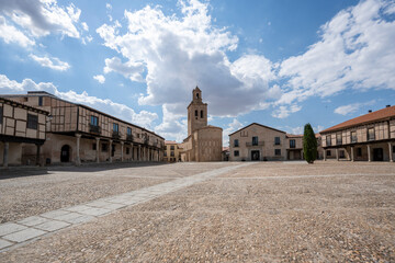 Arevalo, Spain - June 16, 2026: Arévalo Town Square