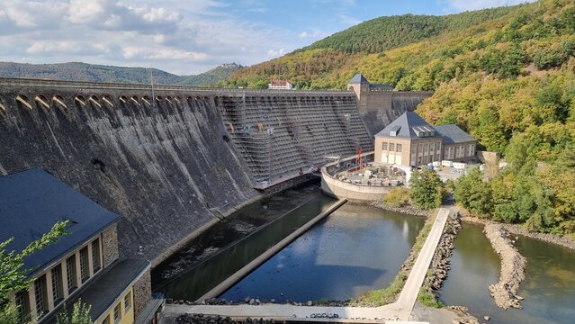 Around Lake Eder in August 2026   during low water