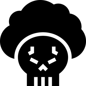 Virus Cloud Icon
