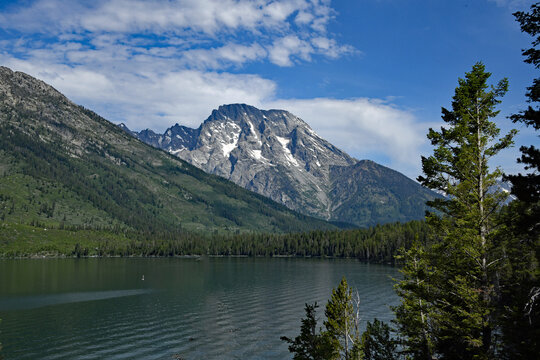 Mountain Lake in Glacier National Park, Montana
