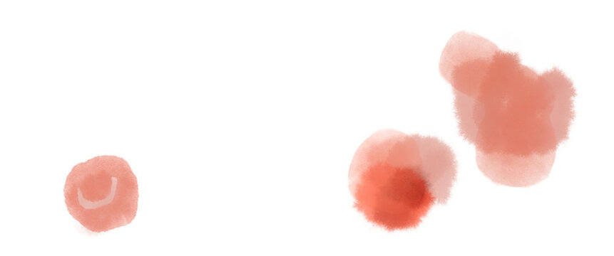 Abstract Red and Pink Watercolor Dot Background