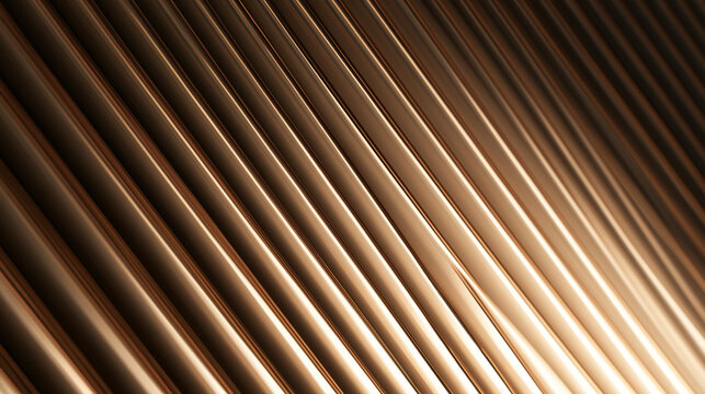 Abstract Metallic Diagonal Lines Pattern Background
