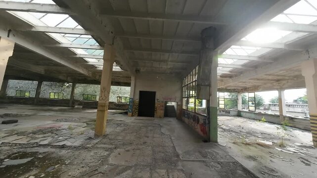 Crazy bando FPV drone shot