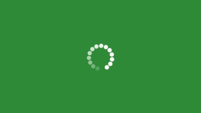 Loading  circle Modern loading animation. Circular loading   and buffering icon animation-looped . 4k video.