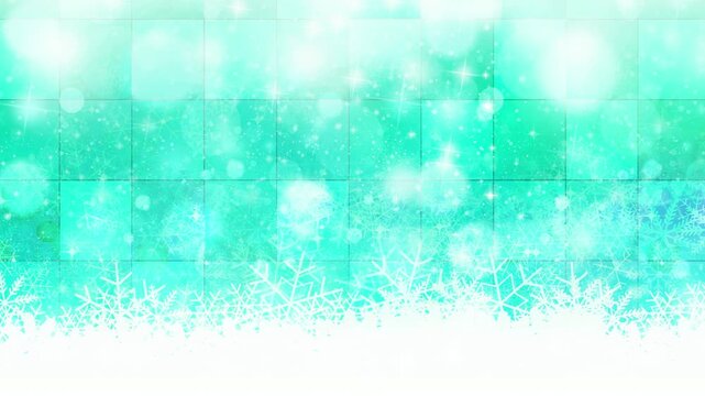 Snowy Christmas Light Celebration 4K