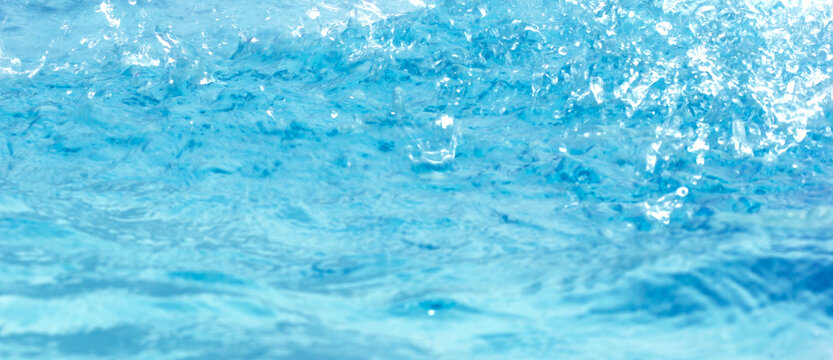 Blue background water sea