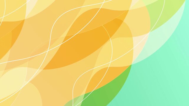 Abstract Flowing Shapes and Curves 4K