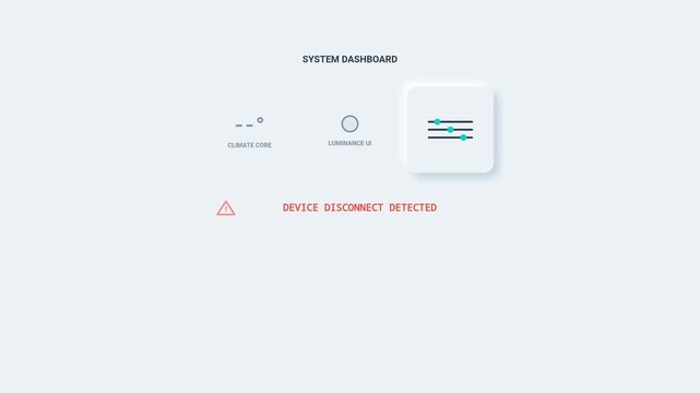 Animated of Smart Home System Crash
