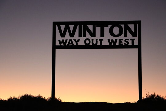 Winton sunset Queensland  Australia
