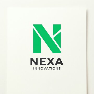 Nexa Innovations Logo Design on White Background.