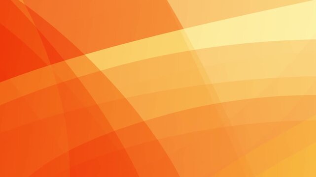 Abstract Orange Dynamic Wave Motion 4K