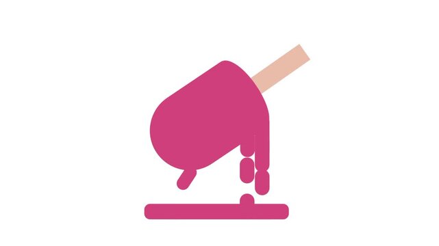 Empty state illustration showing a small character sweeping the floor representing no data available cleanup process or nothing found here just yet