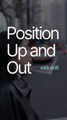 Vertical Text Position Up and Out