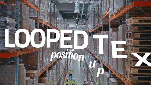 Looped Text Position Up and Rotate