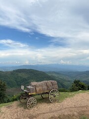 old cart in the mountains © sukanya nasawang