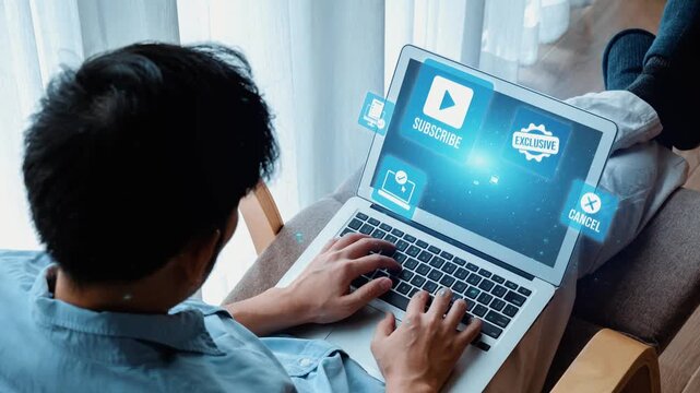 Concept of subscription services provides exclusive digital content. This model offers continuous access, enhancing subscription services with personalized experiences and benefits. Gist