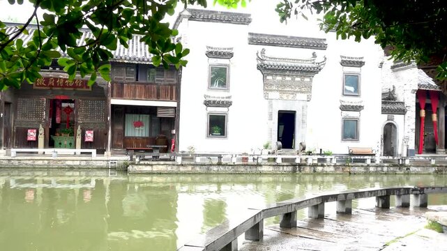 Liuyuan, Hefei City, Anhui Province, China.Liuyuan is mainly composed of Huizhou-style buildings of the Ming and Qing dynasties and serves as a model of classic private gardens.