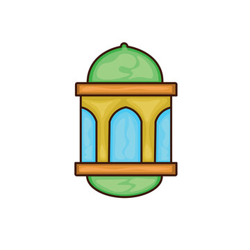 Vector lamp ramdhan