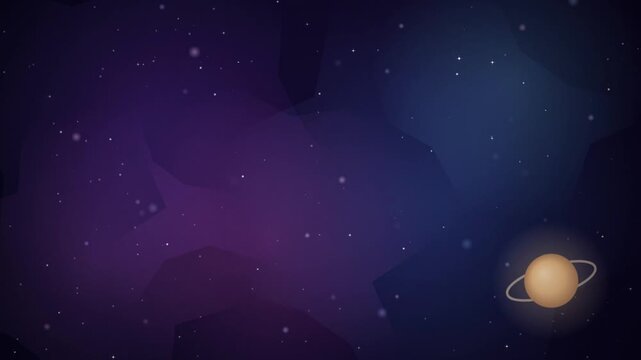 Warp Speed Starfield Space Background Animation