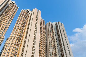 Obraz premium High rise residential towers in hong kong