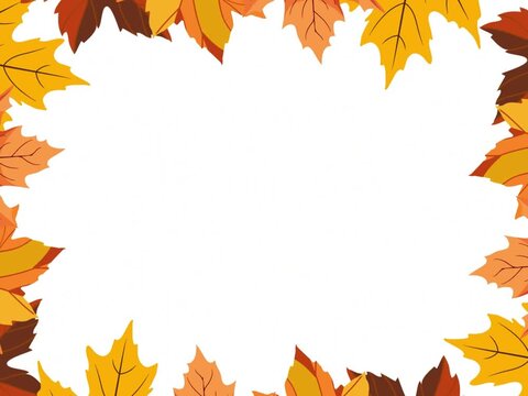 Autumn maple leaves background. Vibrant fall foliage pattern for seasonal design.