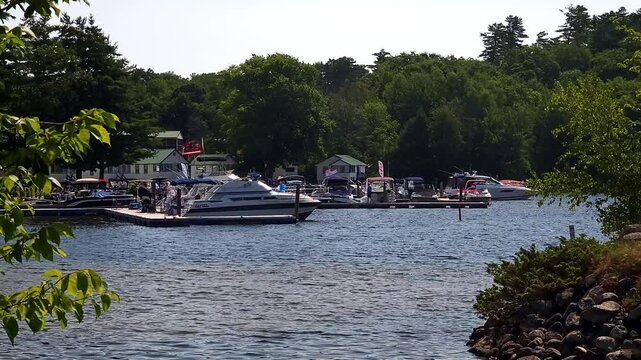 Marina on Songo River Maine