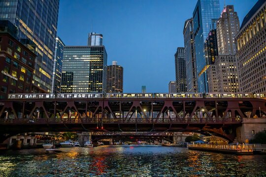 downtown Chicago, Illinois