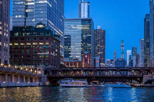 downtown Chicago, Illinois