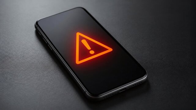 Smartphone Warning Sign