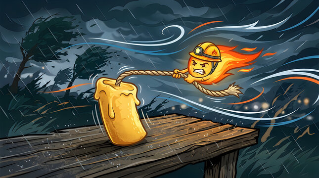 Cartoon man with hard hat holding dynamite stick isolated vector