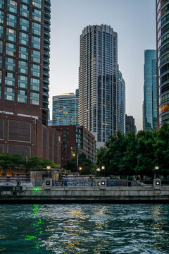 downtown Chicago, Illinois