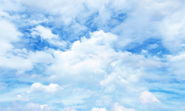 Blue sky with cloud